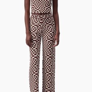 Paloma wool orinocco checkered pants